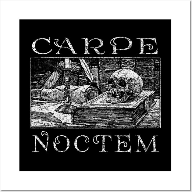 Carpe Noctem Wall Art by BlackwoodDesigns